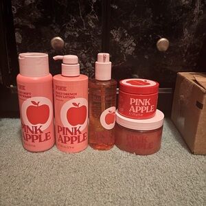 PINK Victoria's Secret Pink Apple Body Care Set
